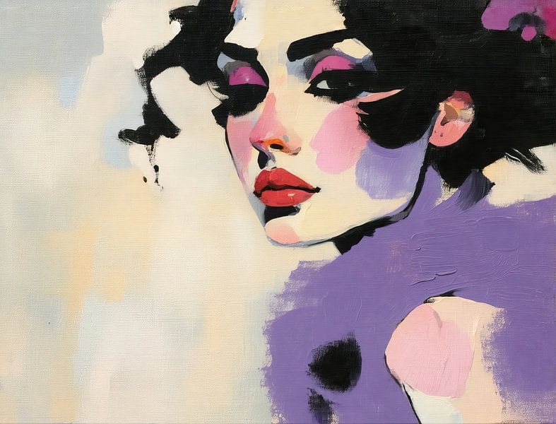 Female portrait | Woman Expression by Wonderful Art