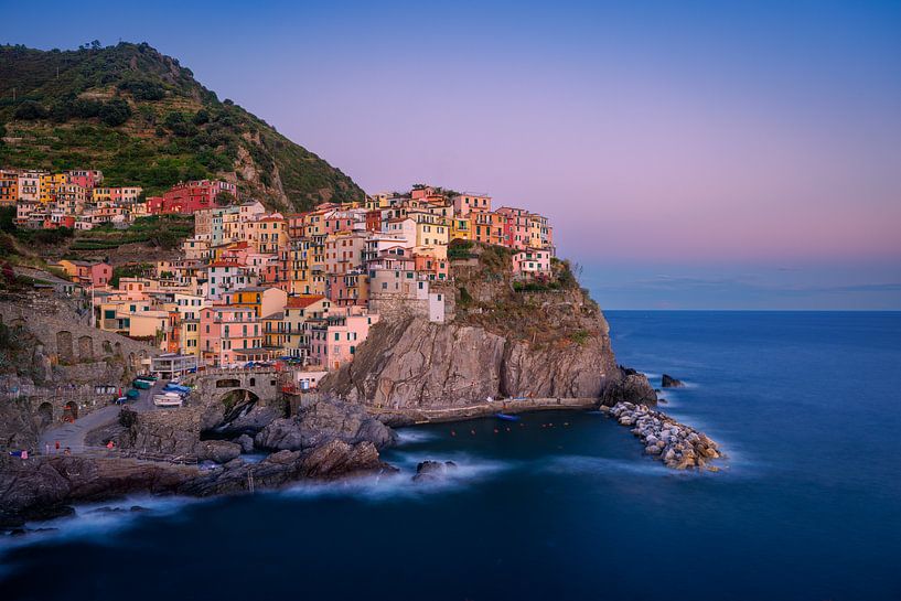 Manarola bei Nacht von Thijs Friederich