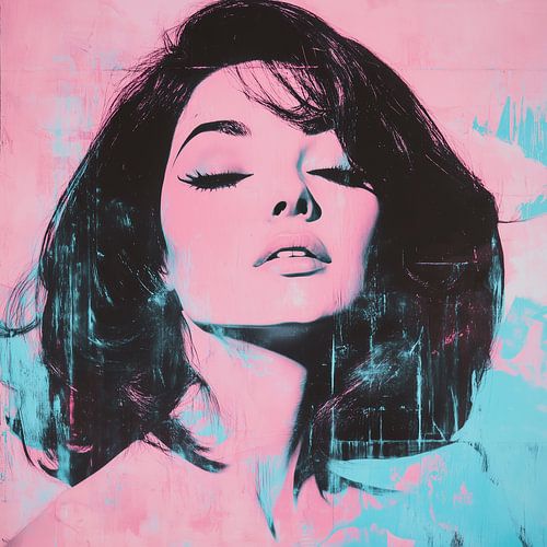 Modernes Vintage-Porträt