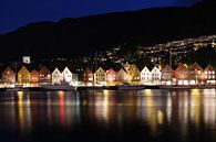 Bryggen, Bergen von Sven Zoeteman Miniaturansicht