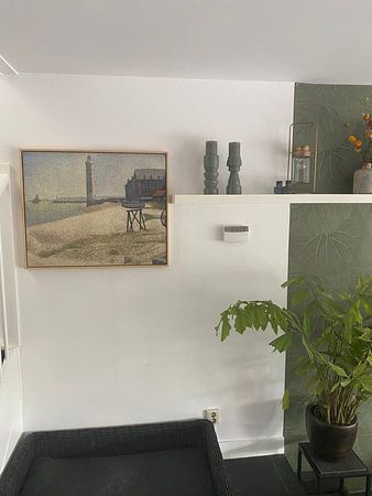 Le Phare à Honfleur, Seurat