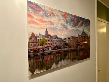 Klantfoto: Aan de Spaarne te Haarlem van Anton de Zeeuw