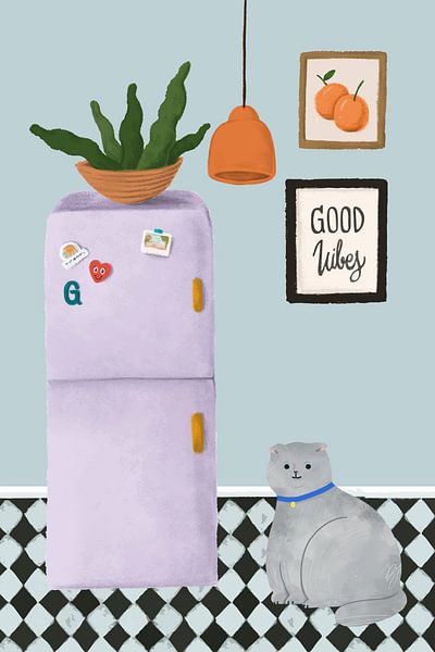 Good Kitchen Vibes by Marja van den Hurk