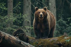 Bear in the forest