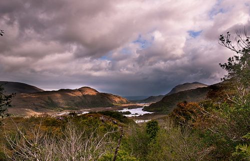 Coucher de soleil sur Ladies View, Irlande