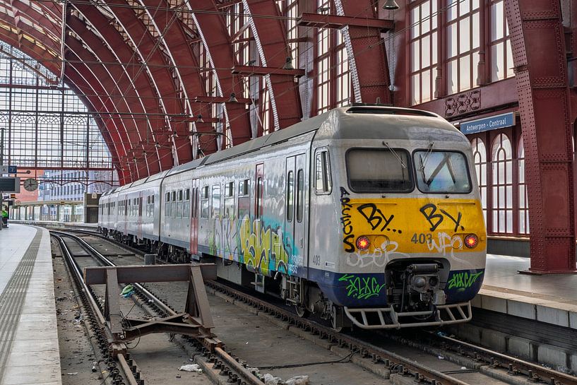 Gare centrale d'Anvers par Humphry Jacobs