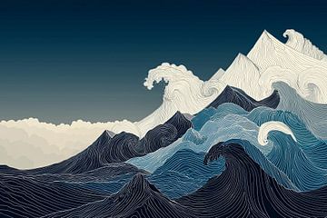 Rhythm of Sea and Mountain