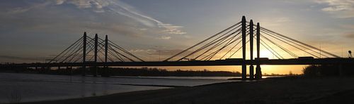 Lever de soleil et pont Tacitus