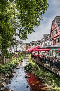 Waterfront terraces in Bad Münstereifel (D) by Martine Dignef