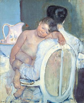 Mary Cassatt. Woman Sitting with a Child in Her Arms
