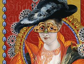 PORTRET VAN SUSANNA van Atelier Kunst en Ko