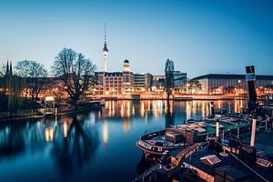 Berlin – Spree-Panorama / Historischer Hafen von Alexander Voss