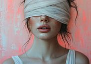 Woman Pink Portrait by Art Whims thumbnail
