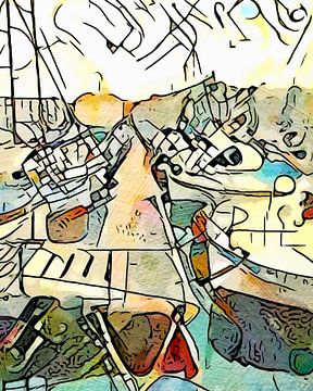 Kandinsky ontmoet Marseille, Motief 10 van zam art