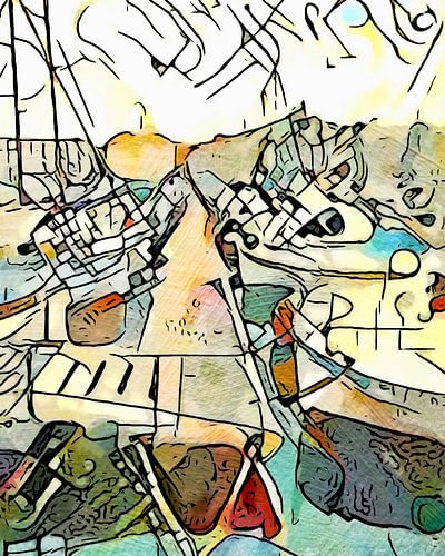Kandinsky ontmoet Marseille, Motief 10