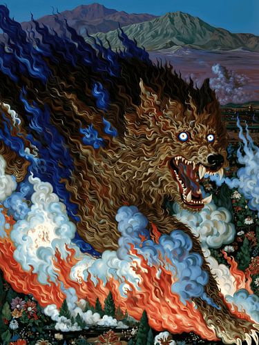 De wolvencultuur van Japan