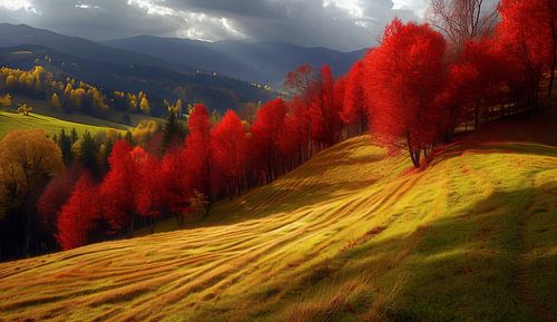 View of autumn splendour