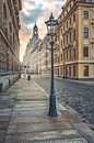 Dresdner Neumarkt mit Frauenkirche von Munich Art Prints Miniaturansicht