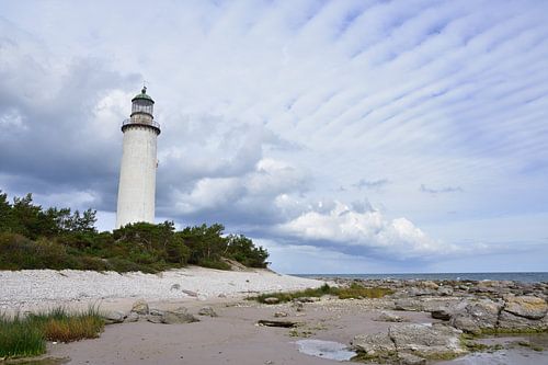 Bij de vuurtoren van Fårö
