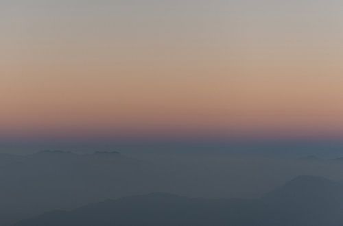 Abstract sunrise with pastel colours