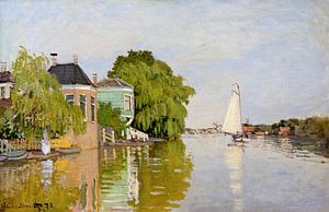 Häuser auf dem Achterzaan, Claude Monet