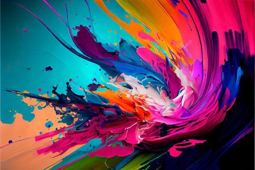 Wave of colour and energy