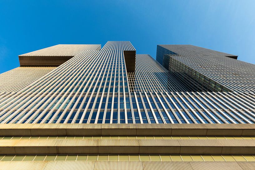 Le bâtiment De Rotterdam sur le Wilhelminapier à Rotterdam par MS Fotografie | Marc van der Stelt