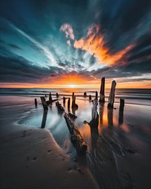 Sonnenaufgang an der Ostsee
