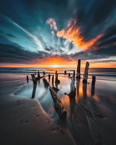 Sonnenaufgang an der Ostsee von fernlichtsicht