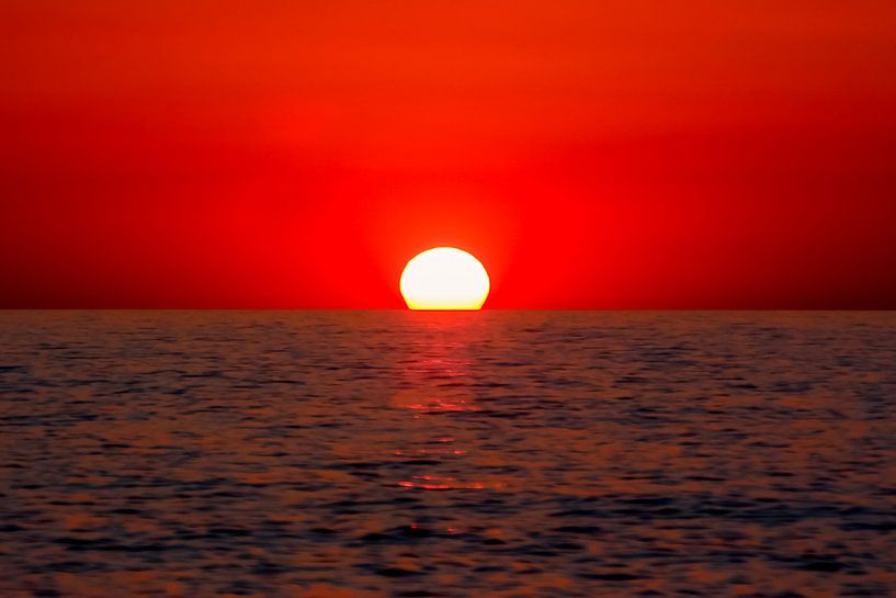 Zonsondergang, Kreta, Griekenland par Maarten Kost