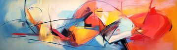 Modern Stilleven 84931 van Abstract Schilderij