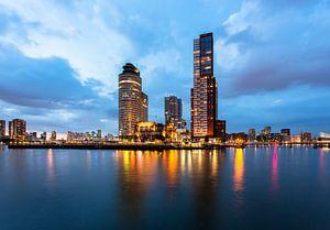 Rotterdam Cityscape van Peet de Rouw