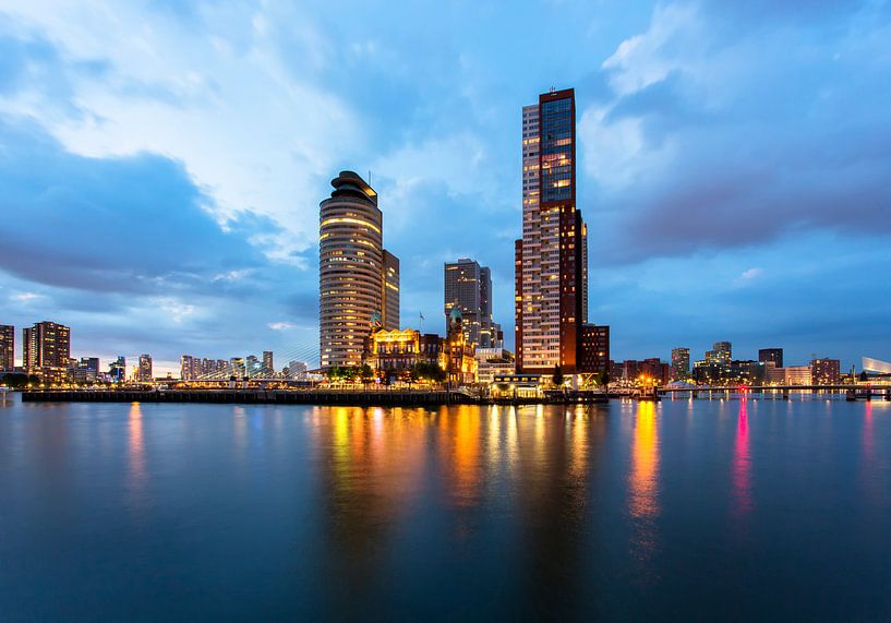 Stadtbild von Rotterdam von Peet de Rouw