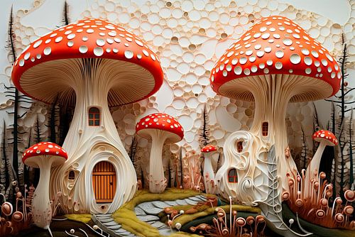 De ondeugende paddenstoel