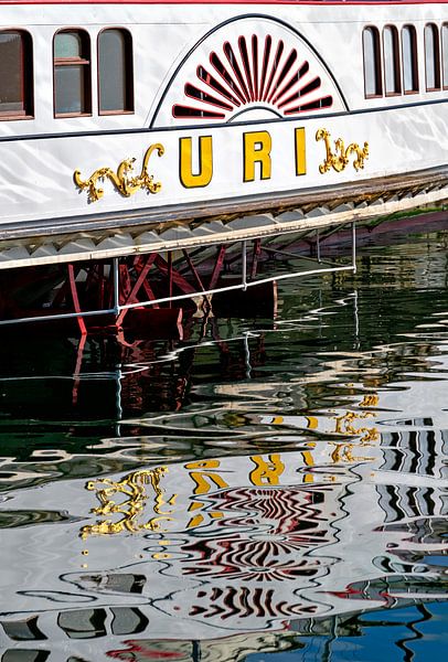 Raderstoomboot URI van Leopold Brix