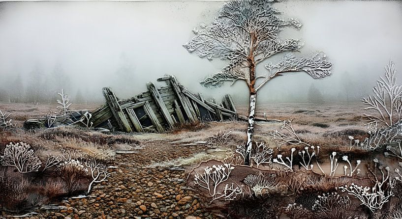 Winter in the moor by Nick Wendt
