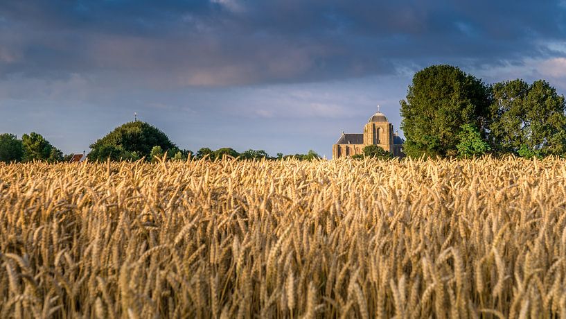 Grote kerk van Veere in Zeeland van Fotografiecor .nl