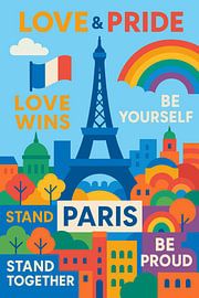 Liebe & Stolz in Paris von Art Kingdom