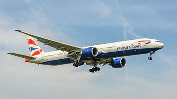 British Airways Boeing 777-300ER passenger aircraft. by Jaap van den Berg