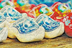 The clogs of Van Gogh by Martin Bergsma