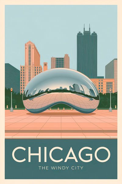Chicago by Poster Art Shop