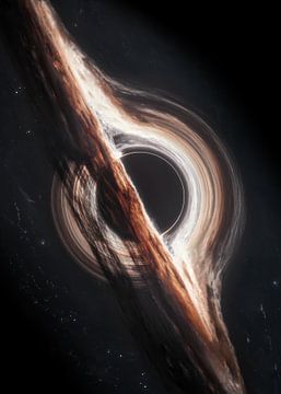 Gargantua zwart gat van Nikita Abakumov