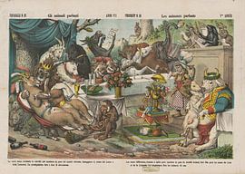 Augusto Grossi, Talking animals, 1879 by Atelier Liesjes