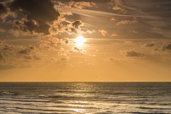 Sonnenuntergang an der Küste