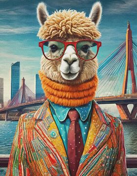 Alpacas Rotterdam Report by Gisela- Art for You