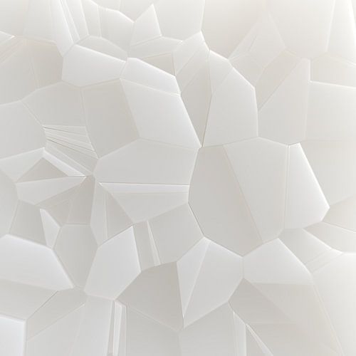 Fragment-Relief Weiß-Grau