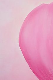 Zarte rosa Blütenblätter – Sanfte Eleganz von Poster Art Shop