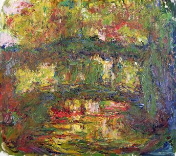 Claude Monet,De Japanse brug bij Giverny