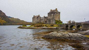 Eilean Donan kasteel van Michel Teeuw