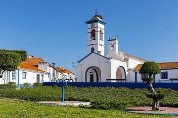 Kerkje in Santa Susana, Portugal van Adelheid Smitt